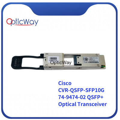 CVR-QSFP-SFP10G Transceptor óptico QSFP+ 74-9474-02 QSFP para módulo de adaptador SFP/SFP+